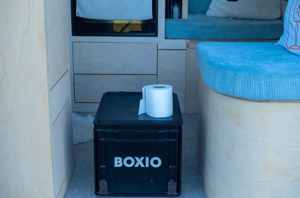 Les toilettes sèches en van aménagé