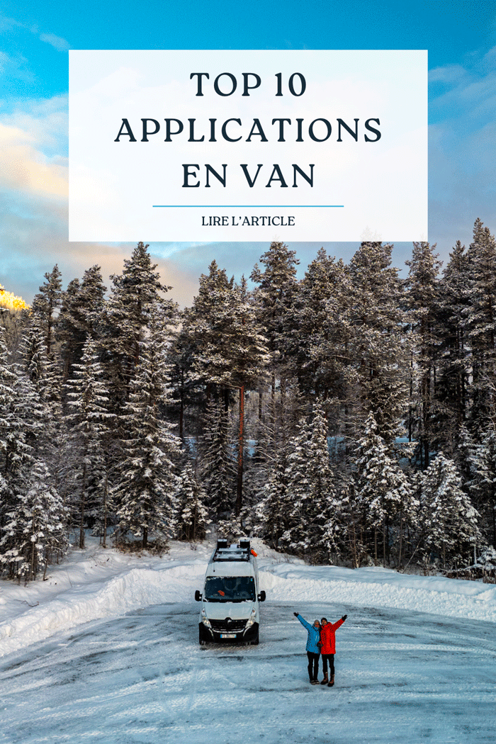 Top 10 applications en van