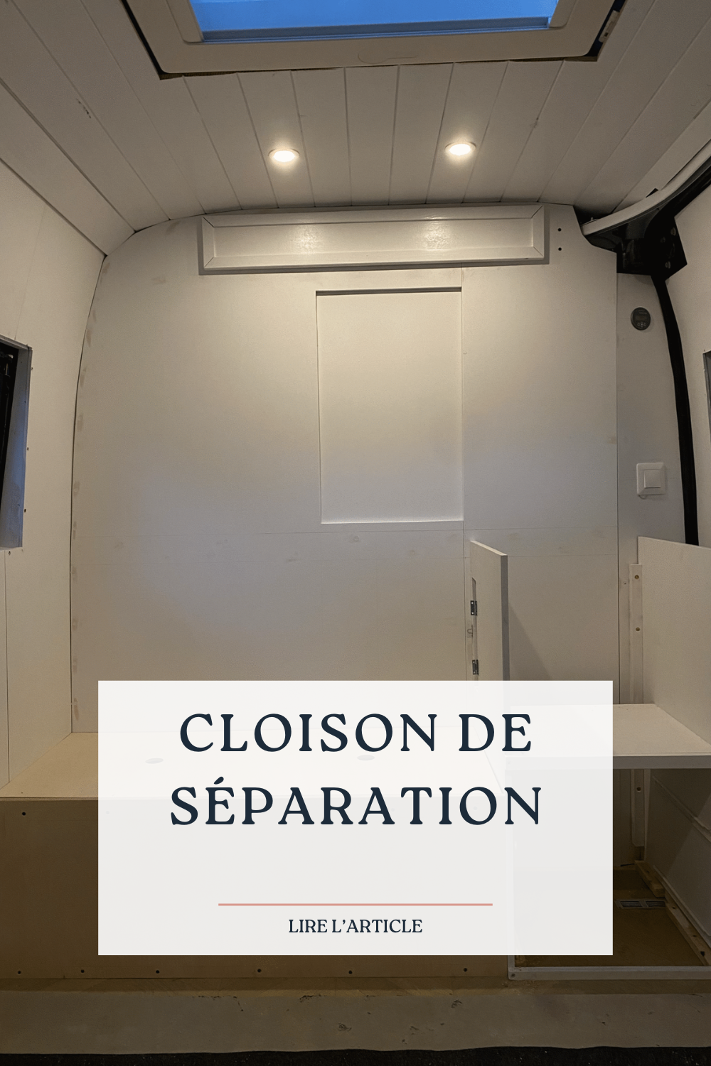 CLOISON DE SÉPARATION CLOISON DE SÉPARATION