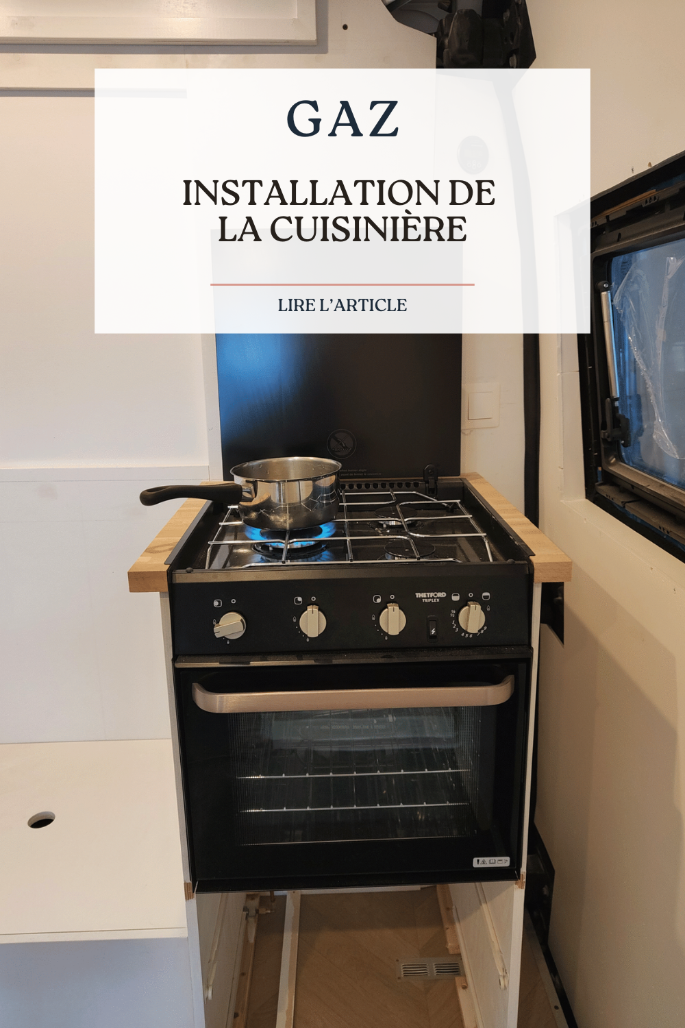 INSTALLATION DE LA CUISINIÈRE INSTALLATION DE LA CUISINIÈRE