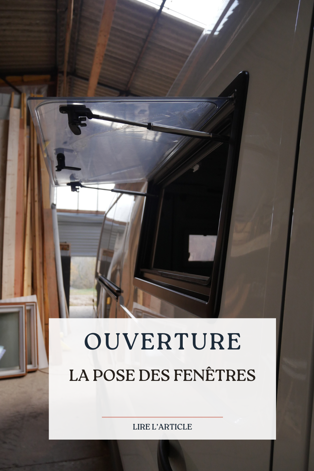 LA POSE DES FENÊTRES LA POSE DES FENÊTRES