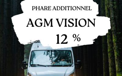 Code promo AGM Vision : -12% Éclairage LED Van 2026