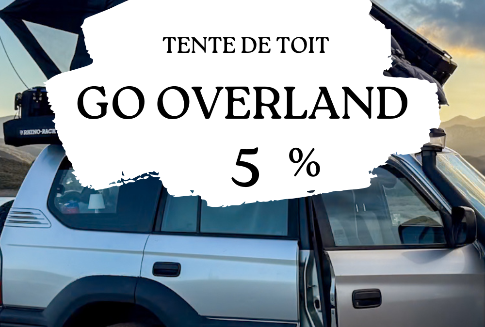 Code promo Go Overland : -5% sur tout le site en 2026