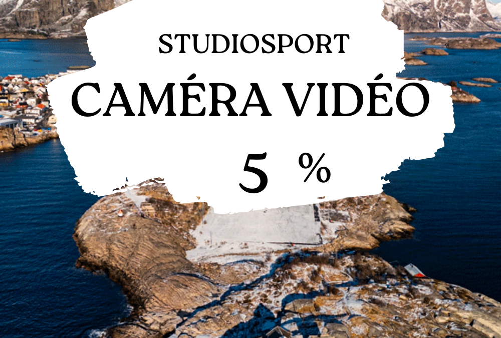 Code promo StudioSPORT : -5% valables jusqu&rsquo;au 30 avril 2026 !