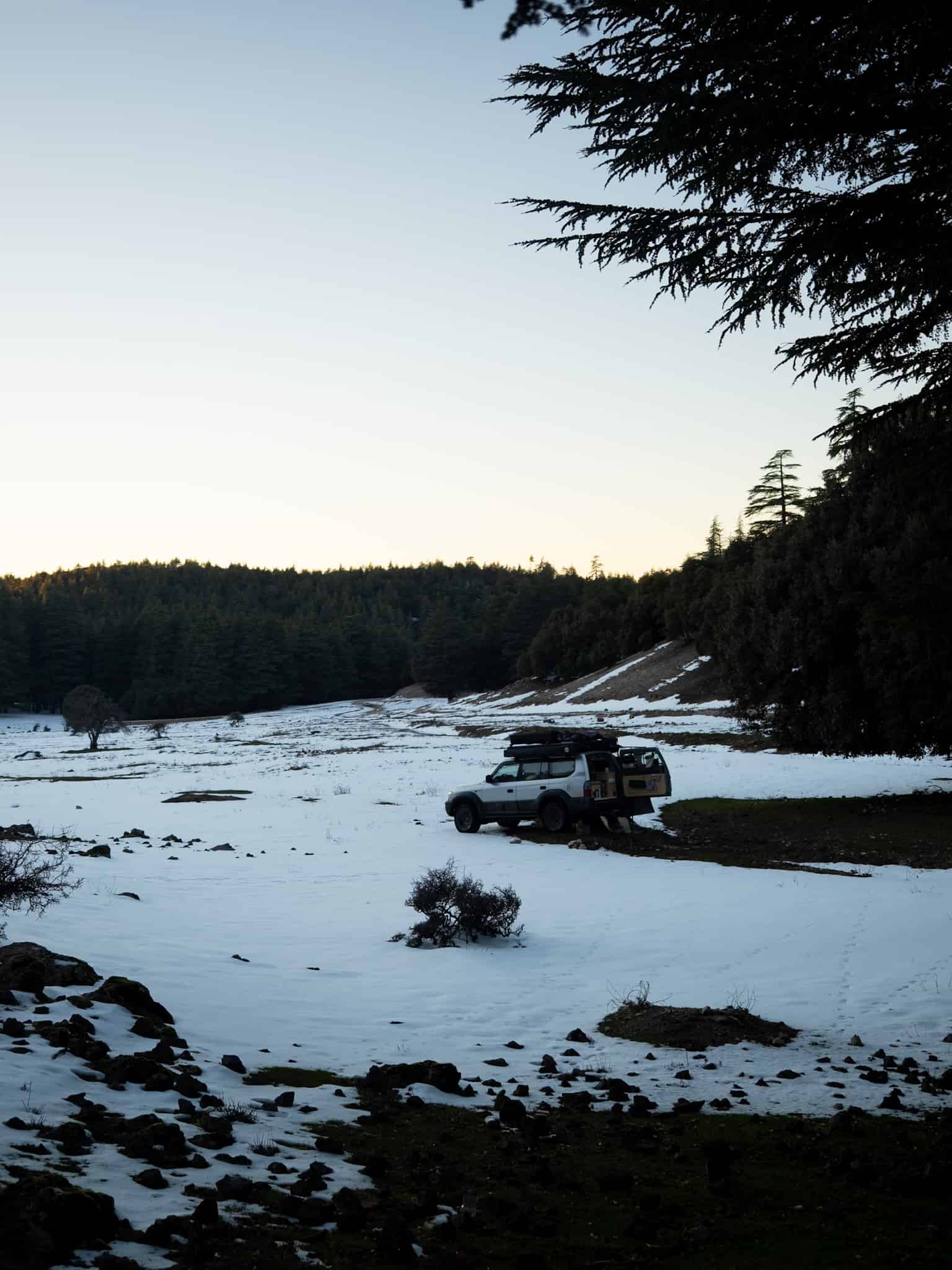 Itinéraire Maroc en van