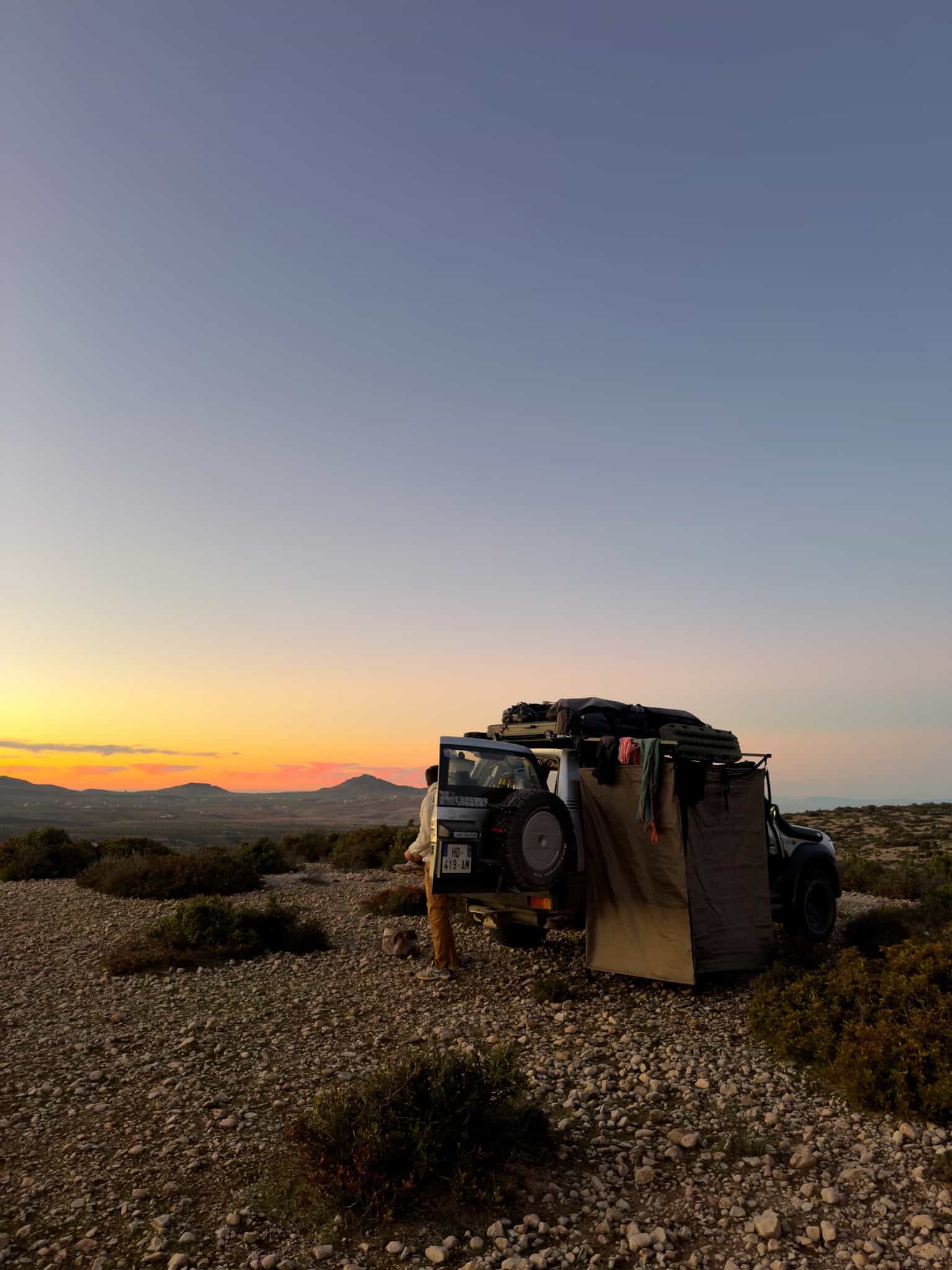 Itinéraire Maroc en van